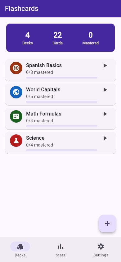 পড়ার ফ্ল্যাশকার্ড টেমপ্লেট স্ক্রিনশট