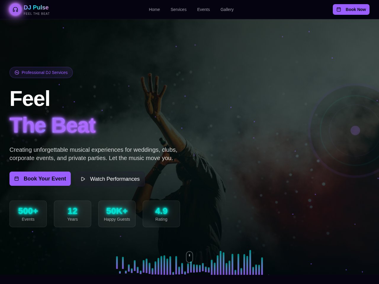 Anteprima del modello DJ e intrattenimento