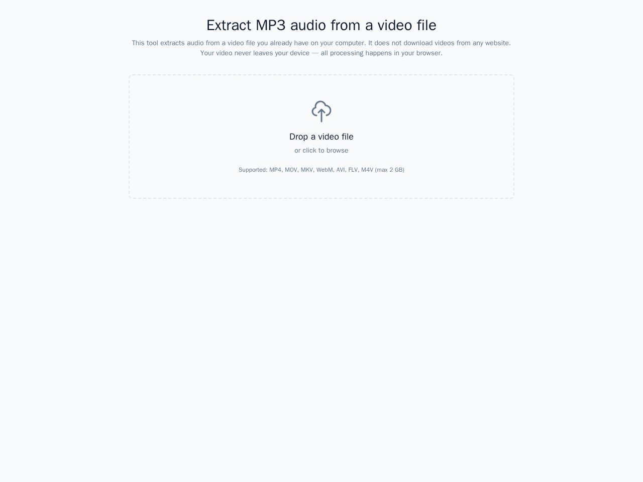 Mp4 To Mp3 template preview
