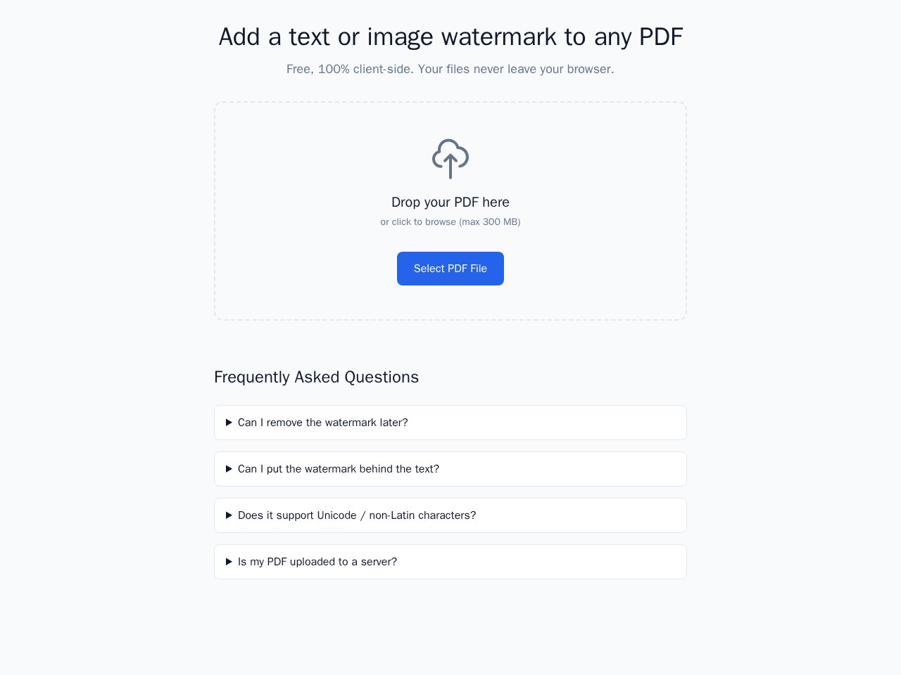 Anteprima del modello Watermark Pdf